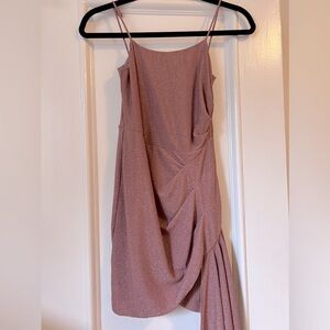 Saylor Ruched Mauve Dress Size XS
